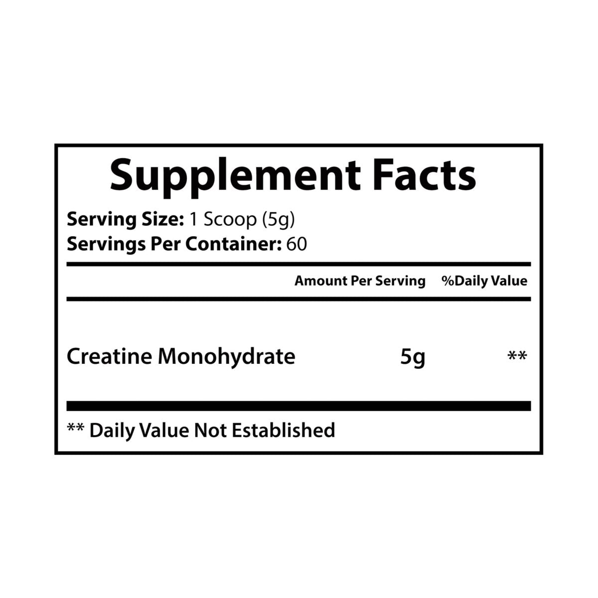 TR3ND Creatine Monohydrate Supplement (300g, 10.58oz) - TR3ND COLLECTIVE