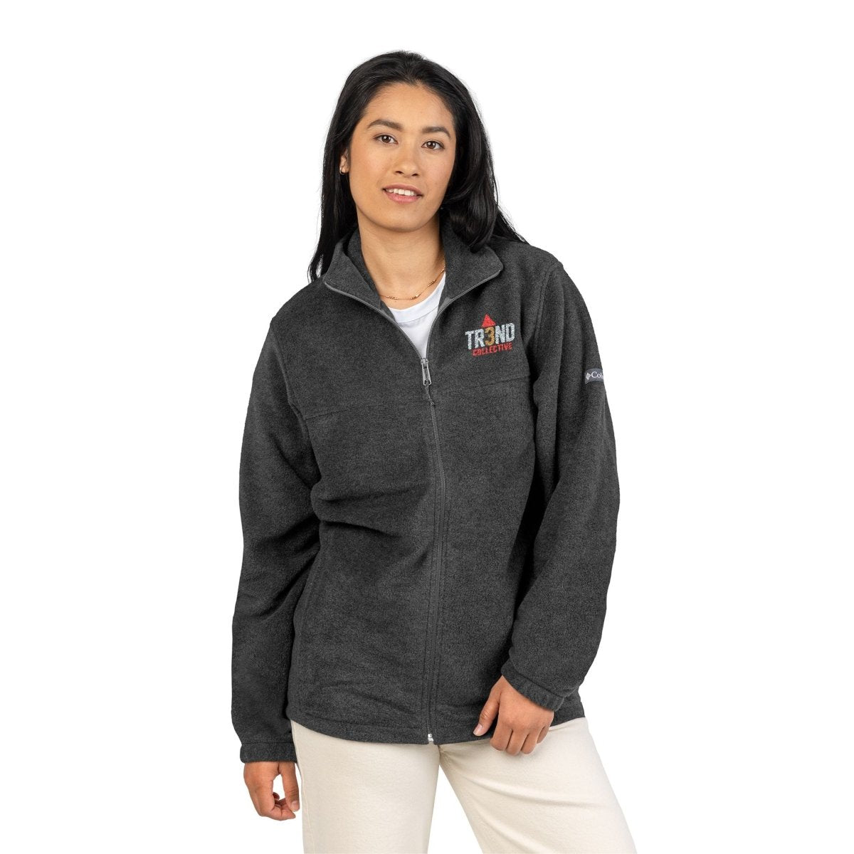 TR3ND Fleece Jacket (Embroidered Columbia Logo) - TR3ND COLLECTIVE